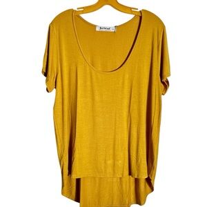 Gold Short Sleeve Relaxed T-Shirt